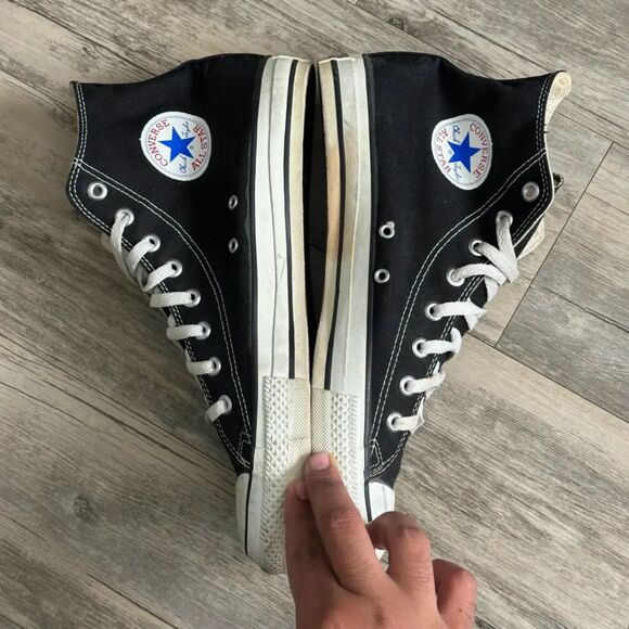 Vintage Made In USA Converse All Star Chuck Taylor High Sneakers Size 11.5 - Picture 3 of 7